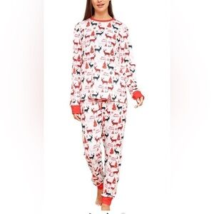 Fall Winter Xmas Outfits Christmas Family Matching Pajamas Holiday Unisex Loos S